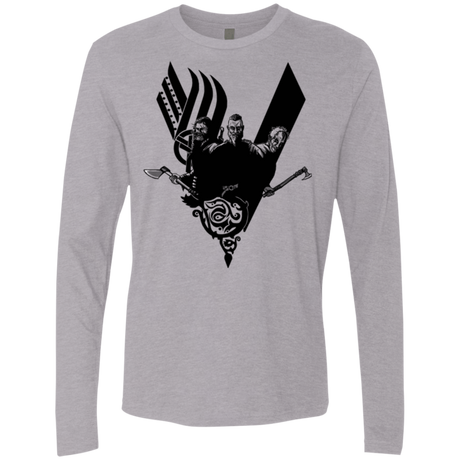 T-Shirts Heather Grey / Small Plunder Men's Premium Long Sleeve