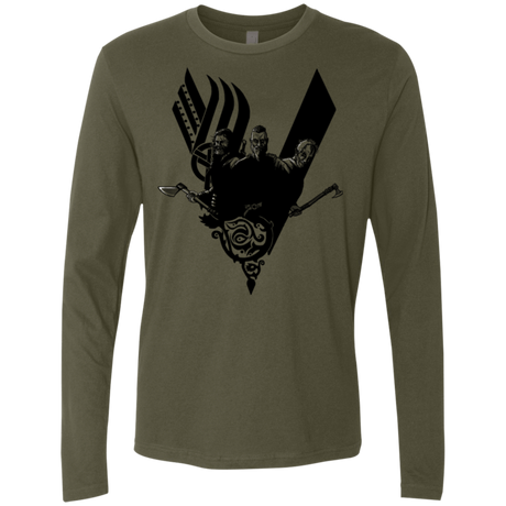 T-Shirts Military Green / Small Plunder Men's Premium Long Sleeve