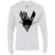 T-Shirts Heather White / X-Small Plunder Triblend Long Sleeve Hoodie Tee