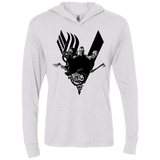 T-Shirts Heather White / X-Small Plunder Triblend Long Sleeve Hoodie Tee