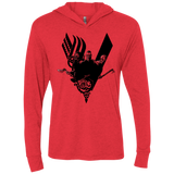 T-Shirts Vintage Red / X-Small Plunder Triblend Long Sleeve Hoodie Tee