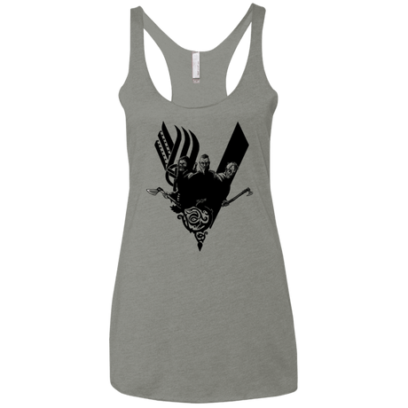 T-Shirts Venetian Grey / X-Small Plunder Women's Triblend Racerback Tank