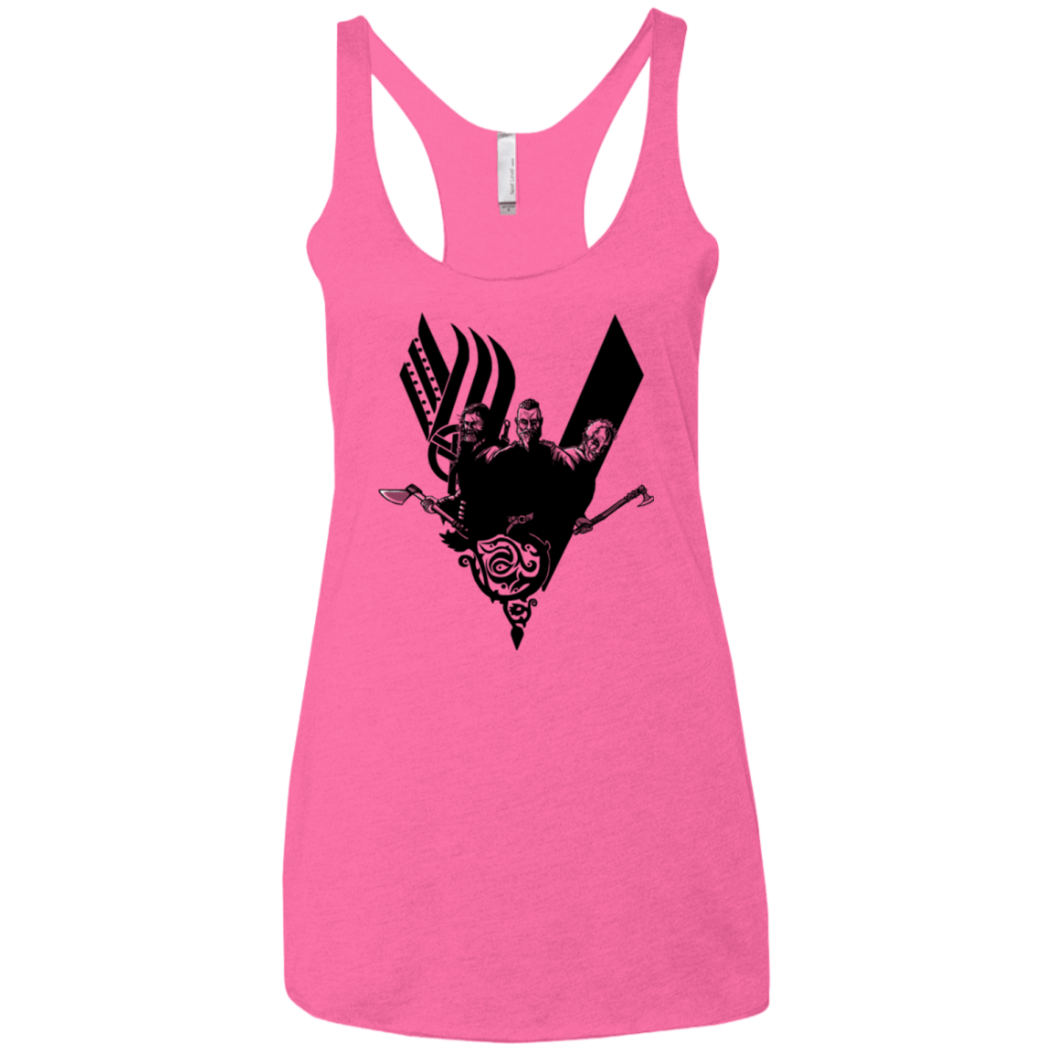 T-Shirts Vintage Pink / X-Small Plunder Women's Triblend Racerback Tank