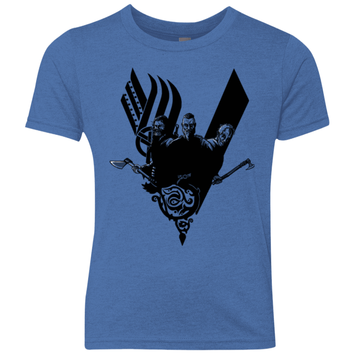 T-Shirts Vintage Royal / YXS Plunder Youth Triblend T-Shirt