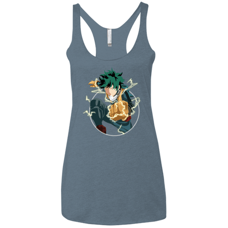 T-Shirts Indigo / X-Small Plus Ultra Women's Triblend Racerback Tank