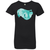 T-Shirts Black / YXS Poca Portrait Pop Girls Premium T-Shirt