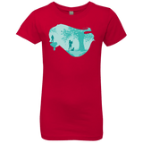 T-Shirts Red / YXS Poca Portrait Pop Girls Premium T-Shirt
