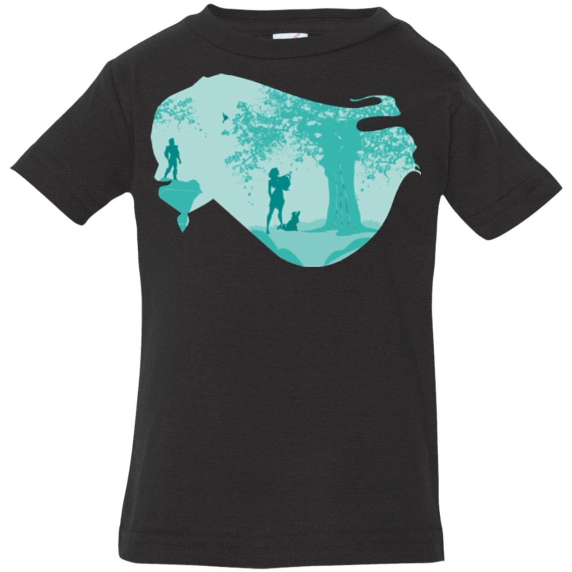 T-Shirts Black / 6 Months Poca Portrait Pop Infant Premium T-Shirt