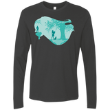 T-Shirts Heavy Metal / Small Poca Portrait Pop Men's Premium Long Sleeve