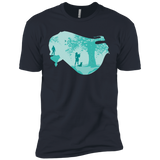 T-Shirts Indigo / X-Small Poca Portrait Pop Men's Premium T-Shirt