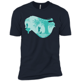 T-Shirts Midnight Navy / X-Small Poca Portrait Pop Men's Premium T-Shirt