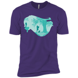 T-Shirts Purple / X-Small Poca Portrait Pop Men's Premium T-Shirt