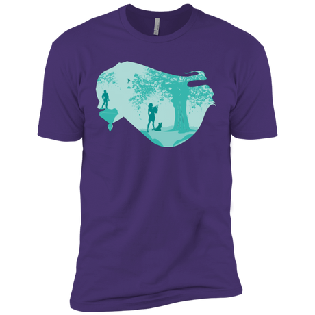 T-Shirts Purple / X-Small Poca Portrait Pop Men's Premium T-Shirt