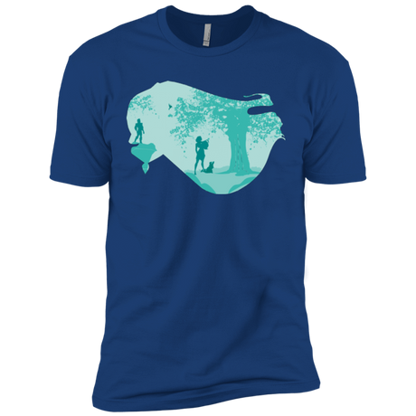 T-Shirts Royal / X-Small Poca Portrait Pop Men's Premium T-Shirt