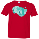 T-Shirts Red / 2T Poca Portrait Pop Toddler Premium T-Shirt