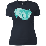 T-Shirts Indigo / X-Small Poca Portrait Pop Women's Premium T-Shirt