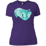 T-Shirts Purple / X-Small Poca Portrait Pop Women's Premium T-Shirt