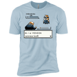 T-Shirts Light Blue / YXS Pocket minions Boys Premium T-Shirt