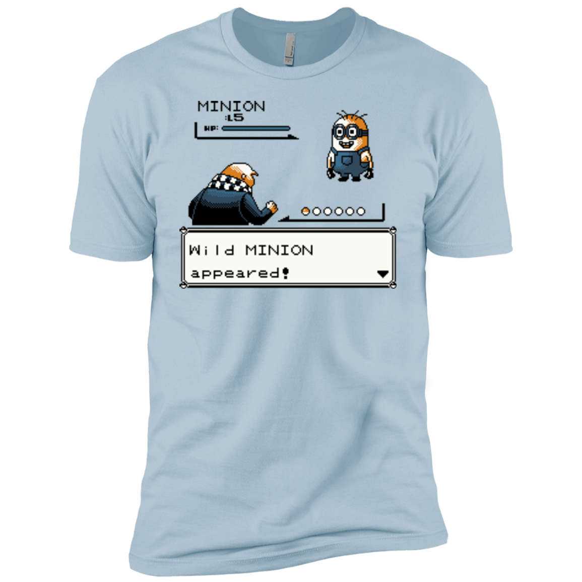 T-Shirts Light Blue / YXS Pocket minions Boys Premium T-Shirt