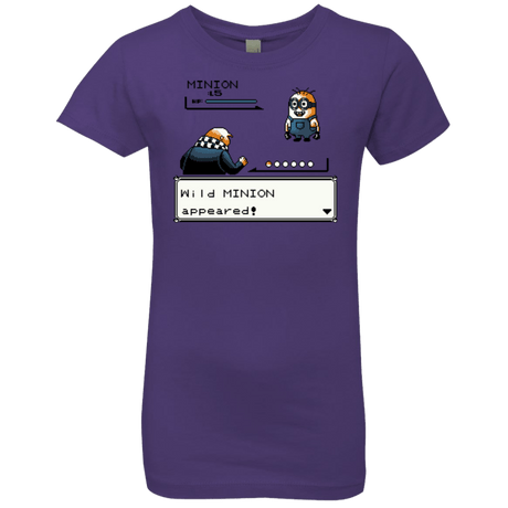 T-Shirts Purple Rush / YXS Pocket minions Girls Premium T-Shirt