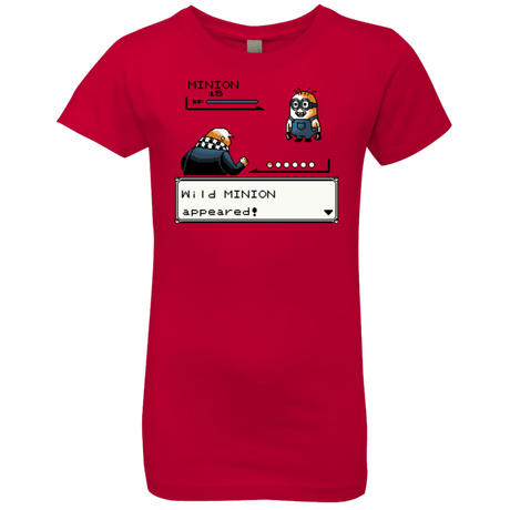 T-Shirts Red / YXS Pocket minions Girls Premium T-Shirt