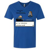 T-Shirts Royal / X-Small Pocket minions Men's Premium V-Neck