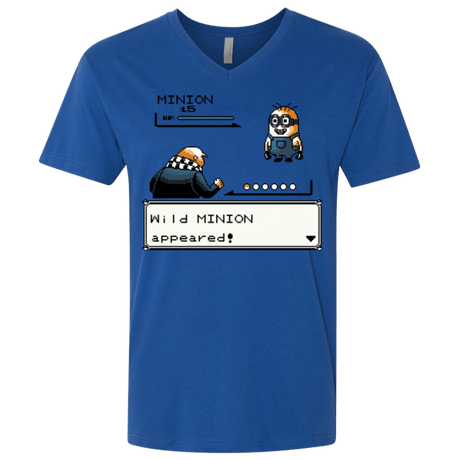T-Shirts Royal / X-Small Pocket minions Men's Premium V-Neck