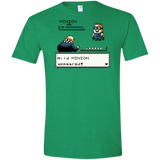 T-Shirts Heather Irish Green / S Pocket minions Men's Semi-Fitted Softstyle
