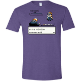 T-Shirts Heather Purple / S Pocket minions Men's Semi-Fitted Softstyle