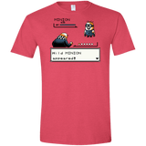 T-Shirts Heather Red / S Pocket minions Men's Semi-Fitted Softstyle