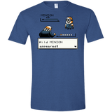 T-Shirts Heather Royal / X-Small Pocket minions Men's Semi-Fitted Softstyle