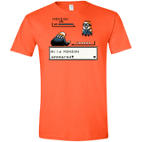 T-Shirts Orange / S Pocket minions Men's Semi-Fitted Softstyle