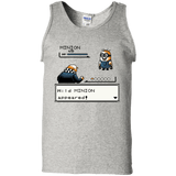 T-Shirts Ash / S Pocket minions Men's Tank Top