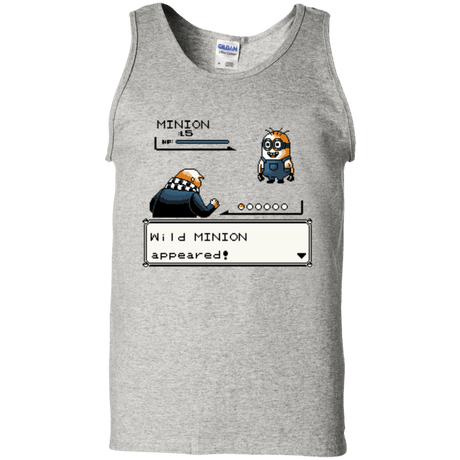 T-Shirts Ash / S Pocket minions Men's Tank Top