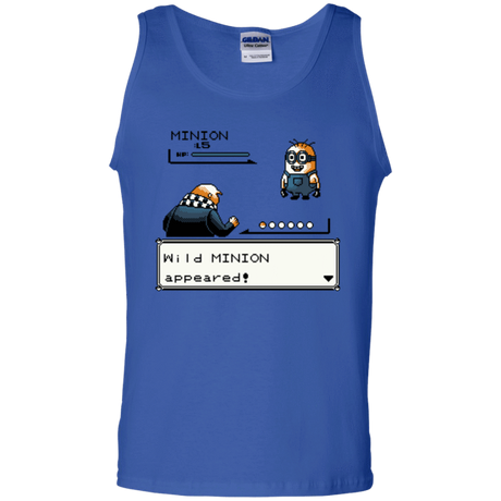 T-Shirts Royal / S Pocket minions Men's Tank Top