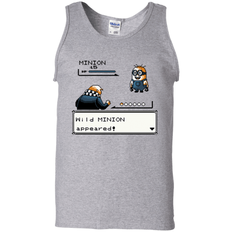 T-Shirts Sport Grey / S Pocket minions Men's Tank Top