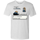 T-Shirts Heather White / S Pocket minions Men's Triblend T-Shirt