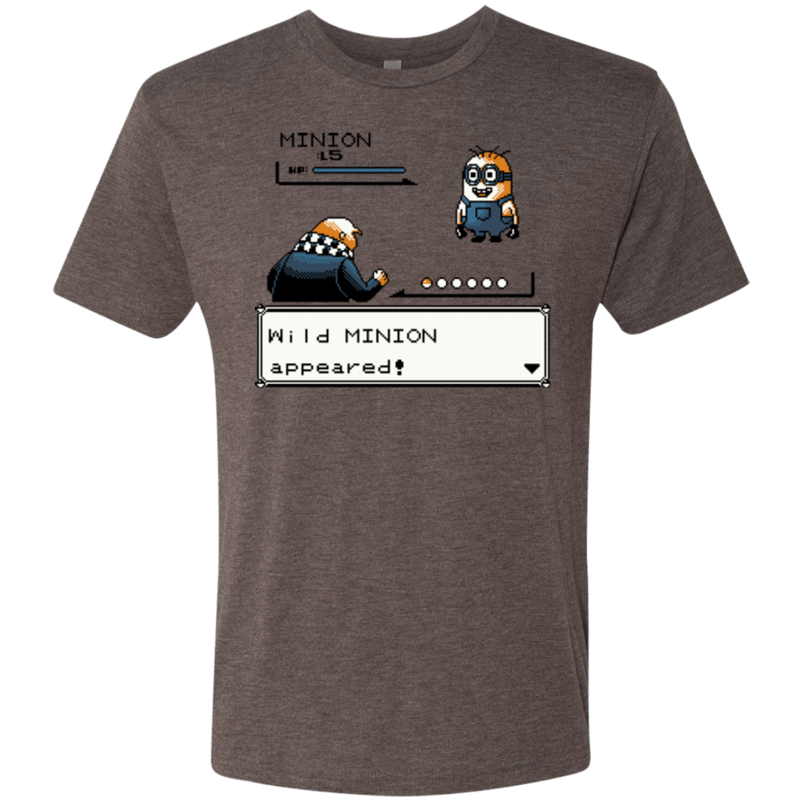 T-Shirts Macchiato / S Pocket minions Men's Triblend T-Shirt