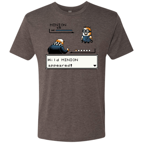 T-Shirts Macchiato / S Pocket minions Men's Triblend T-Shirt