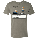 T-Shirts Venetian Grey / S Pocket minions Men's Triblend T-Shirt