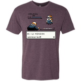 T-Shirts Vintage Purple / S Pocket minions Men's Triblend T-Shirt