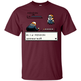 T-Shirts Maroon / S Pocket minions T-Shirt