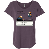 T-Shirts Vintage Purple / X-Small Pocket minions Triblend Dolman Sleeve