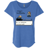 T-Shirts Vintage Royal / X-Small Pocket minions Triblend Dolman Sleeve