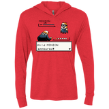 T-Shirts Vintage Red / X-Small Pocket minions Triblend Long Sleeve Hoodie Tee