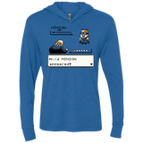 T-Shirts Vintage Royal / X-Small Pocket minions Triblend Long Sleeve Hoodie Tee