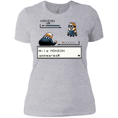 T-Shirts Heather Grey / X-Small Pocket minions Women's Premium T-Shirt