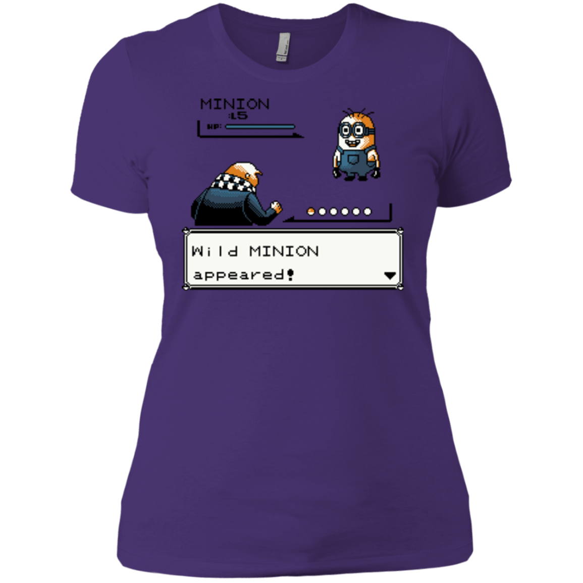 T-Shirts Purple Rush/ / X-Small Pocket minions Women's Premium T-Shirt