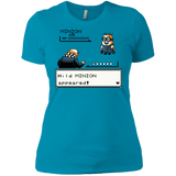 T-Shirts Turquoise / X-Small Pocket minions Women's Premium T-Shirt