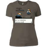 T-Shirts Warm Grey / X-Small Pocket minions Women's Premium T-Shirt